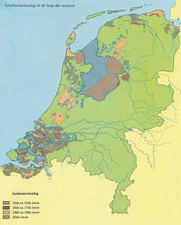 オランダの干拓地　